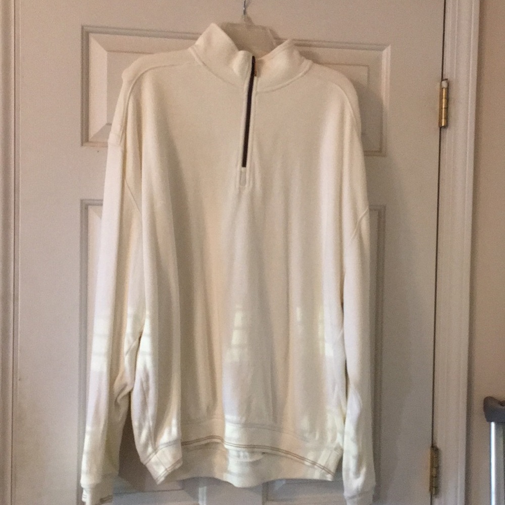 TOMMY Bahama men’s 1/4 zip pullover sweater